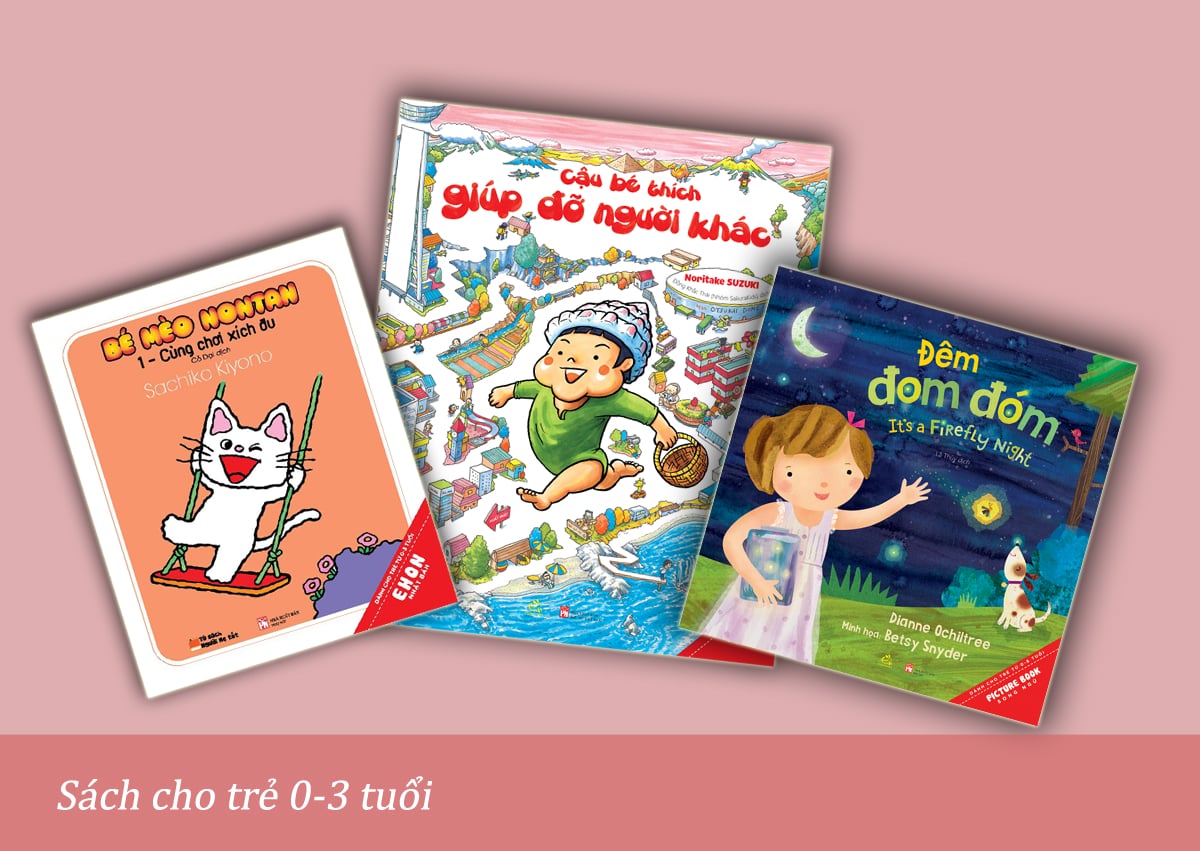 Top 12+ Cuốn sách cho bé 3 tuổi hấp dẫn và bổ ích nhất