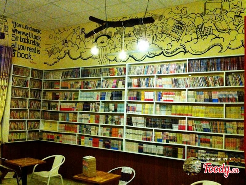 quán cafe sách tại Đà Nẵng