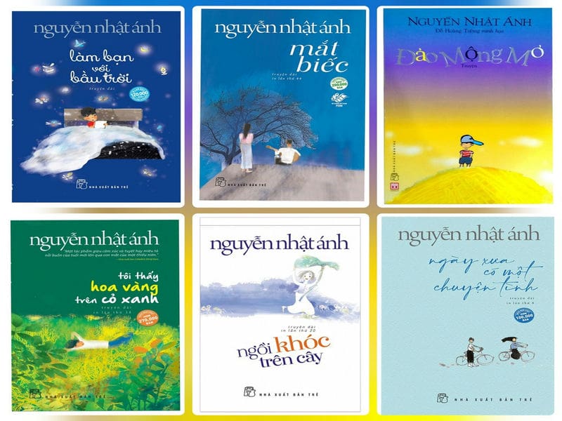 Top 15 cuốn sách Nguyễn Nhật Ánh bán chạy nhất