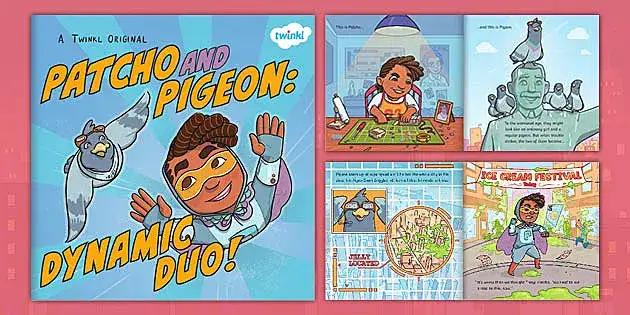 Patcho and Pigeon: Dynamic Duo! eBook