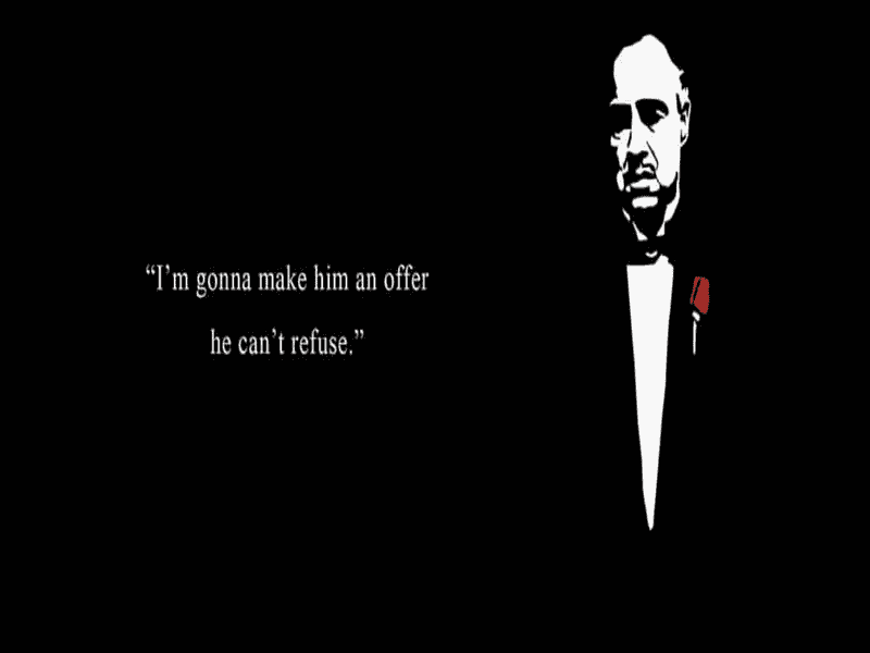 Mario Puzo Don Corleone Quote