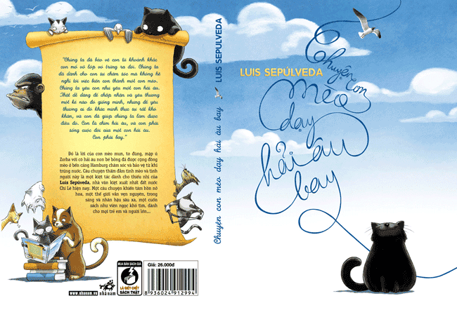Chuyện con mèo dạy hải âu bay – Luis Sepulveda – Review sách hay – ATPbook.vn